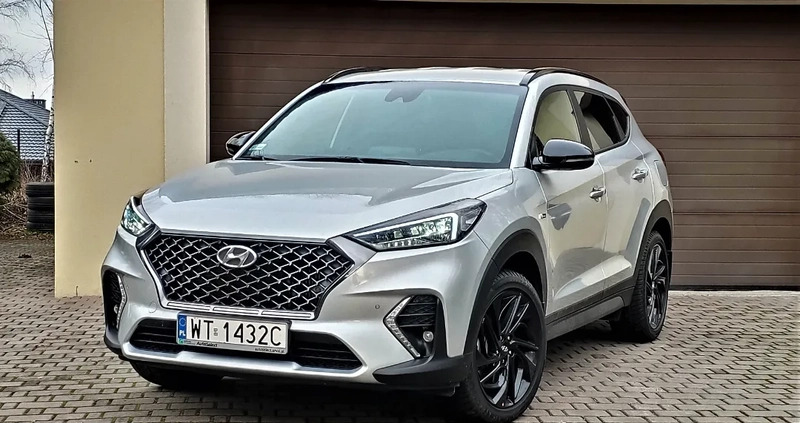 Hyundai Tucson cena 119900 przebieg: 22000, rok produkcji 2020 z Wieliczka małe 781